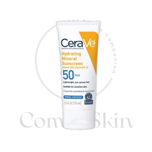 Hydrating Mineral Sunscreen SPF 50 Face Lotion 75 ml